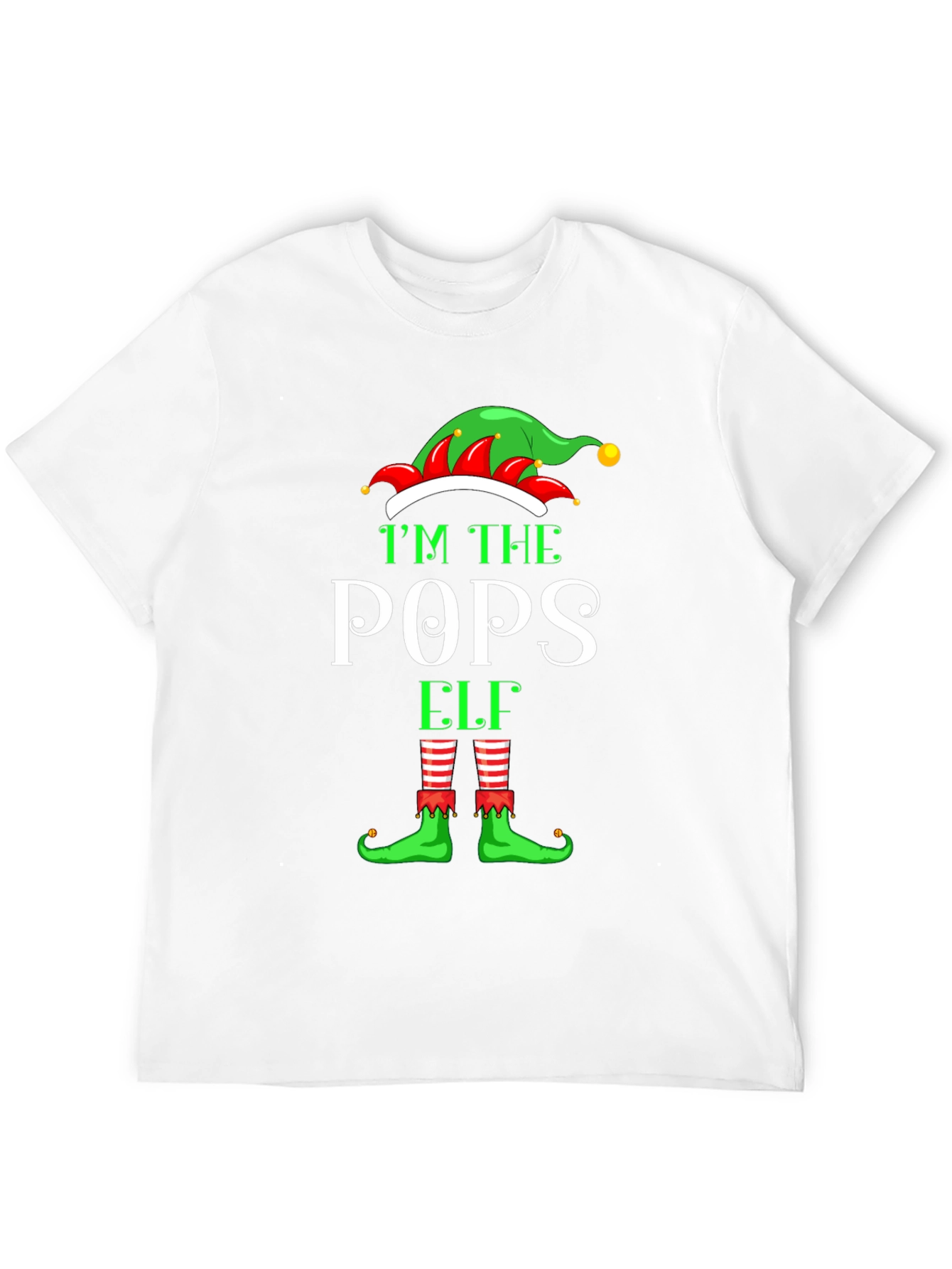 Im the Pops Elf Christmas T-Shirt