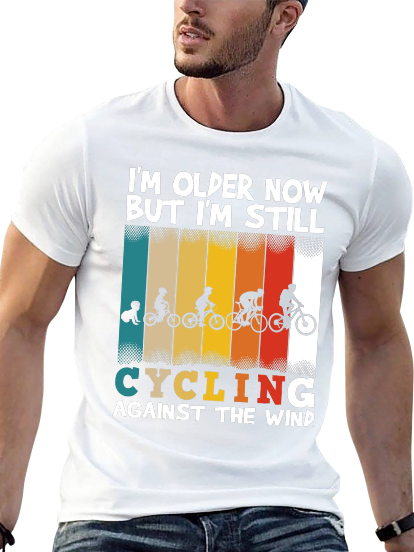 Older But Still Cycling Graphic T-Shirt