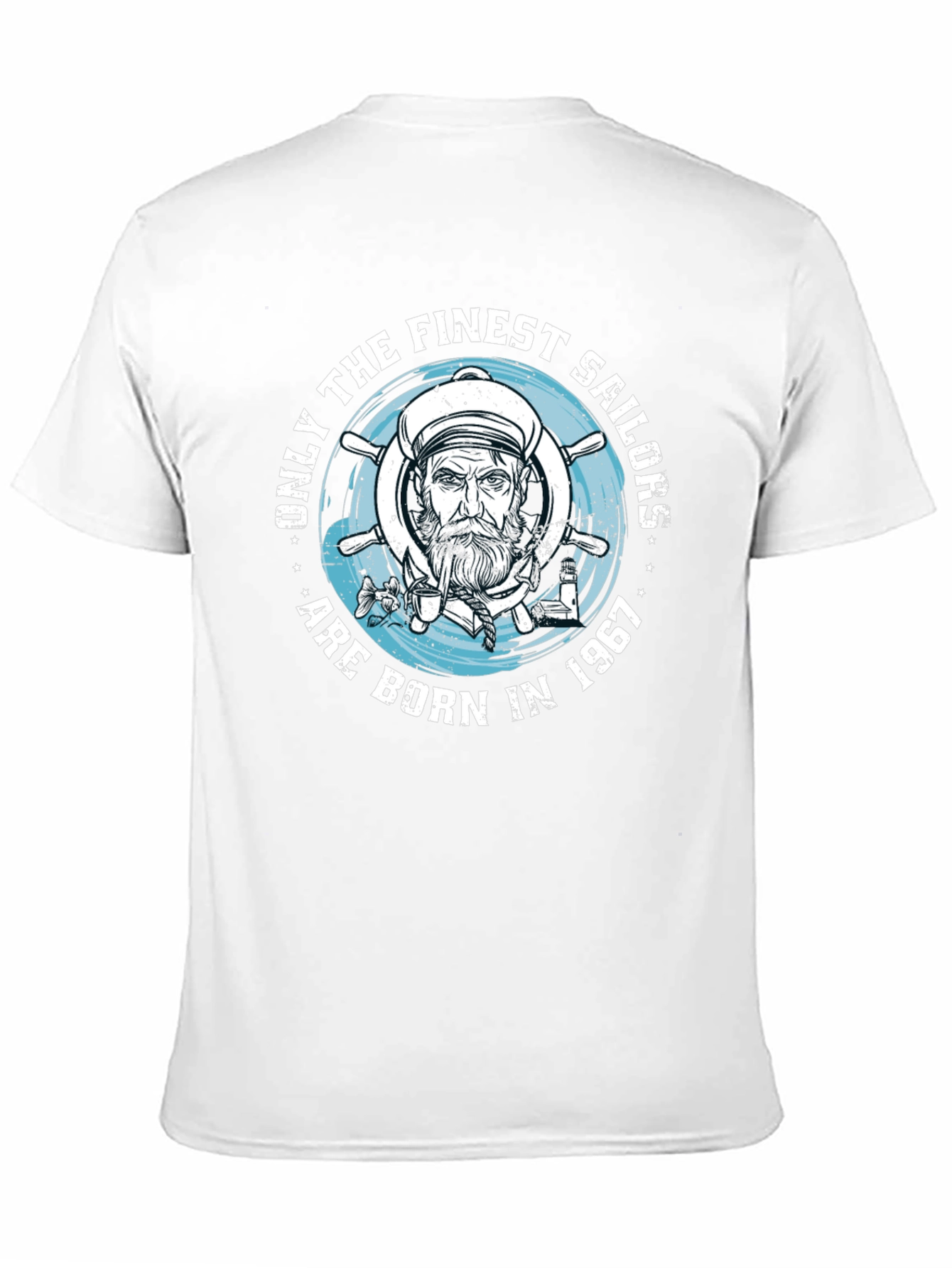 Finest Sailors Born in 1967 Black T-Shirt