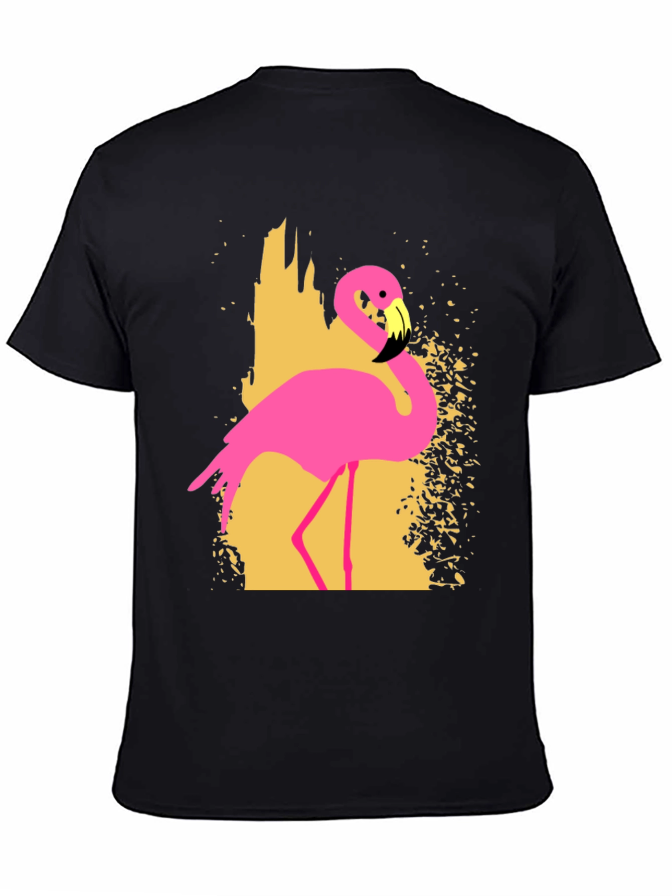 Black Flamingo Graphic T-Shirt