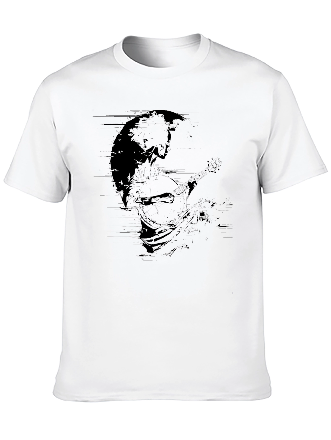Musician Graphic T-Shirt - Black