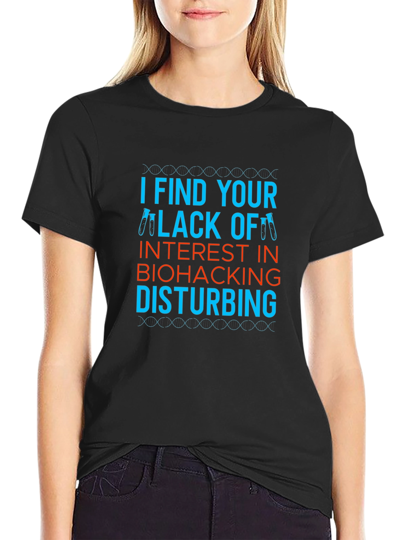 Biohacking Interest Funny T-Shirt