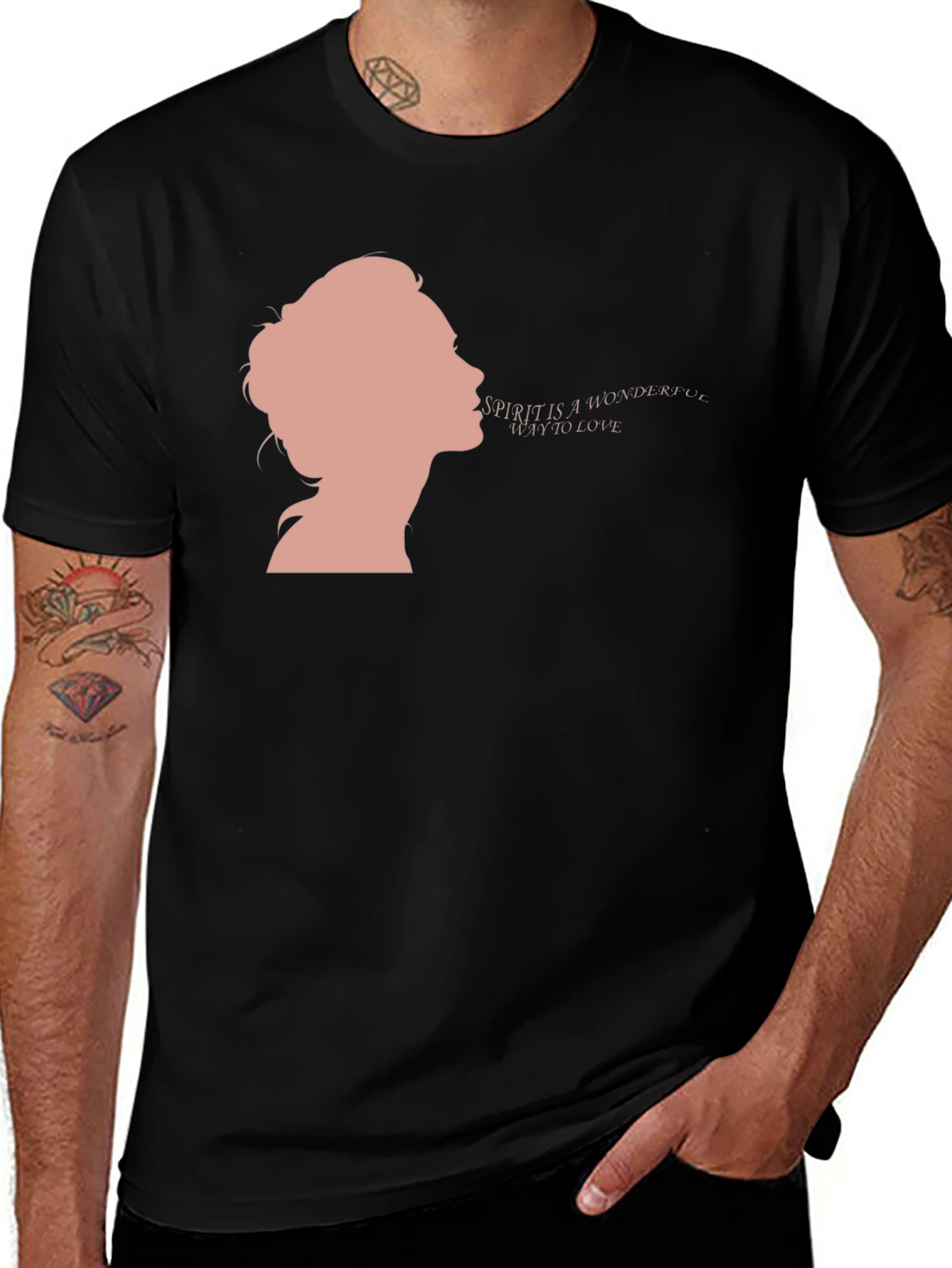 Silhouette T-Shirt: Spirit of Love