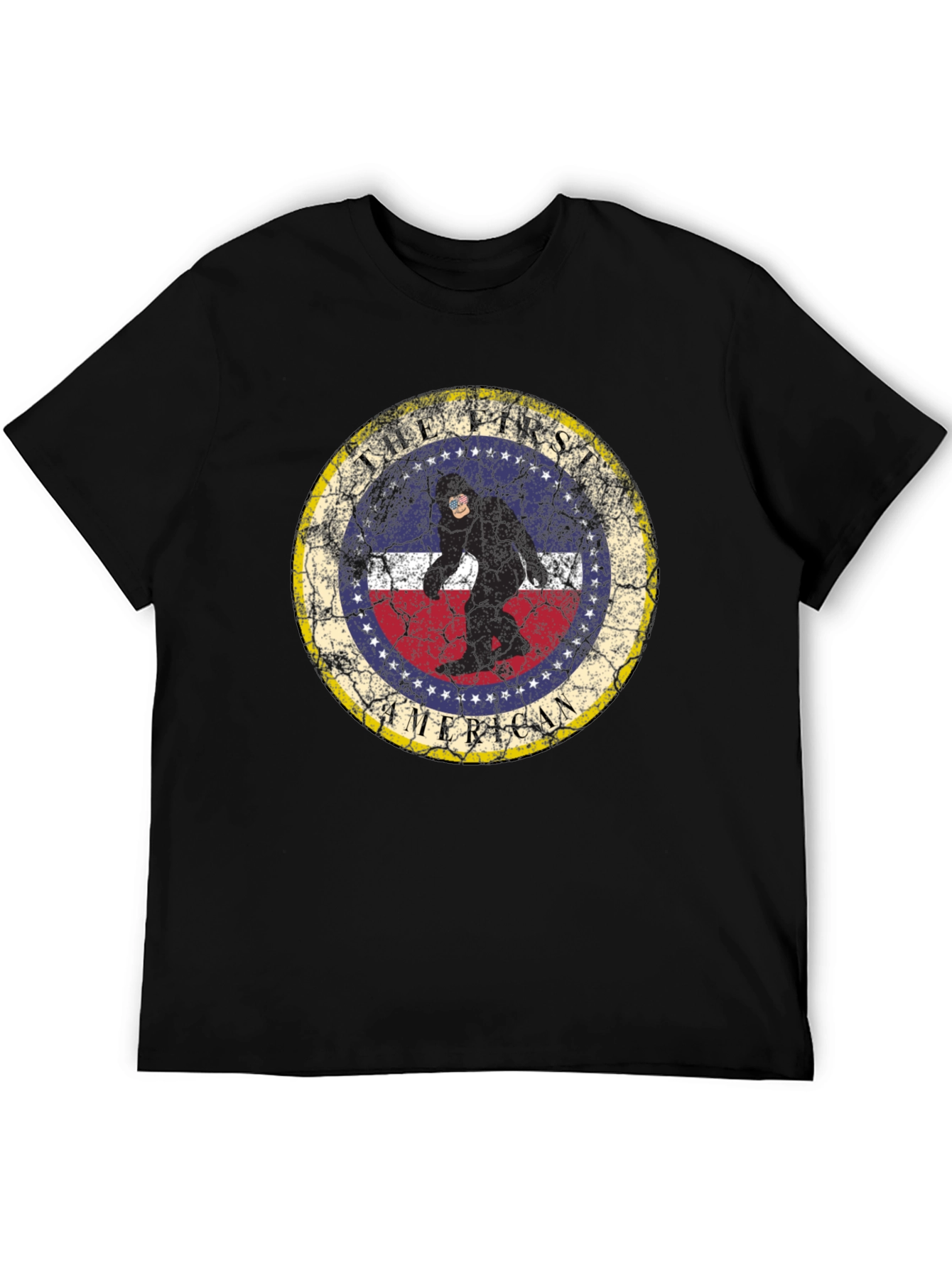 Tall First American Sasquatch Graphic Tee