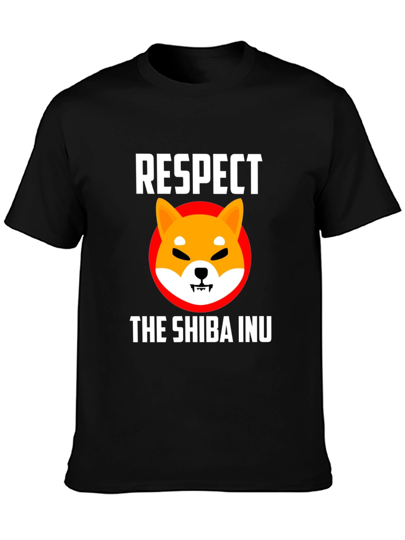 Respect The Shiba Inu Graphic T-Shirt