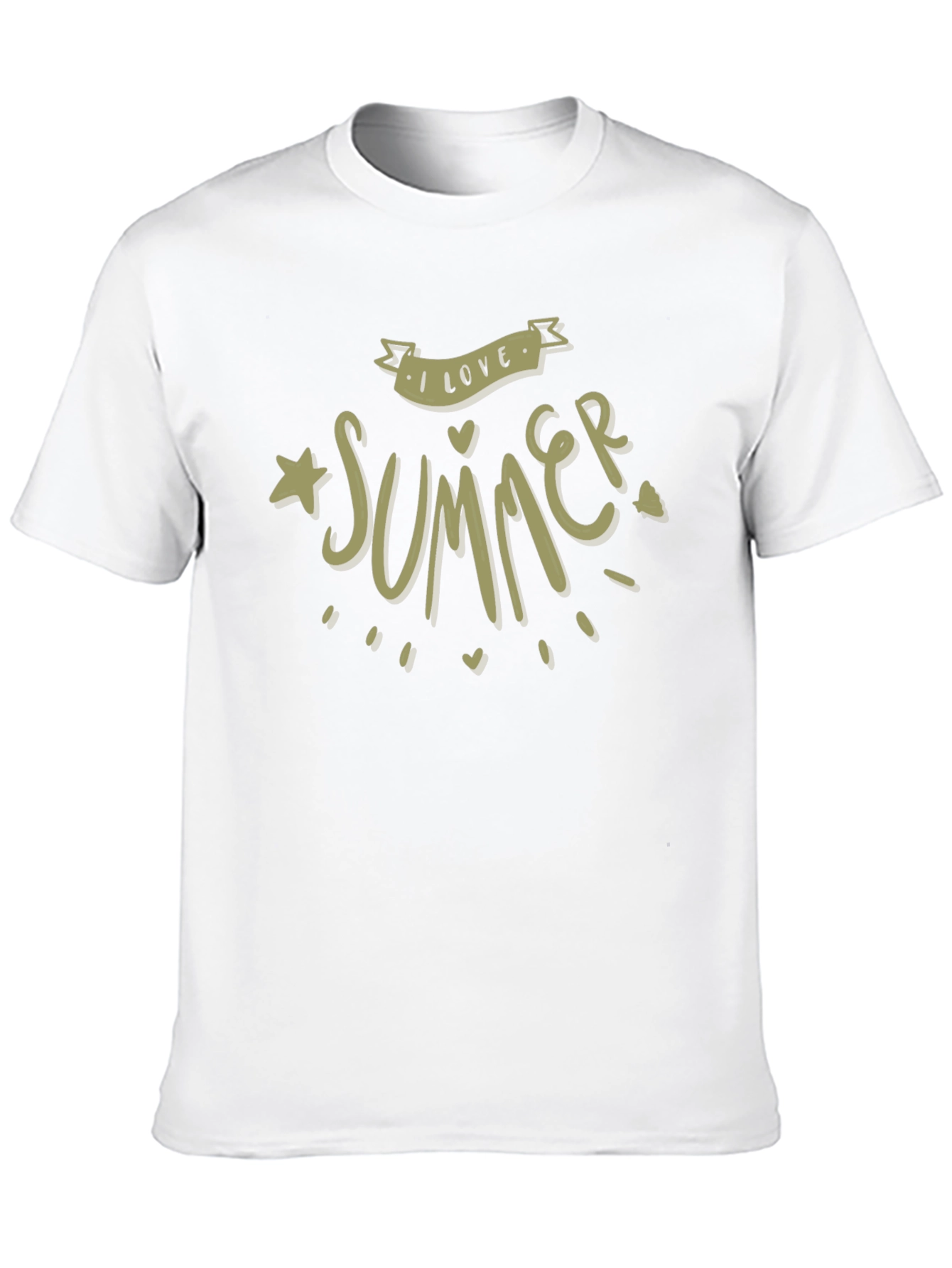 I Love Summer Graphic T-Shirt