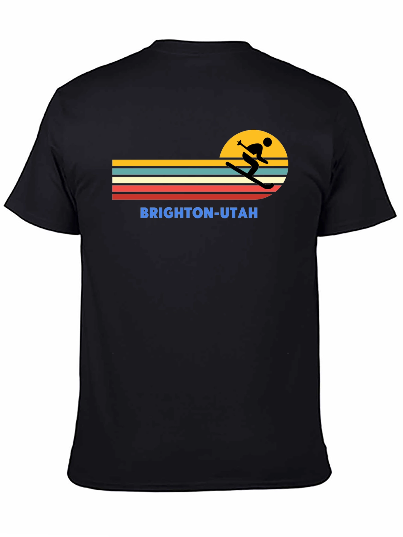 Brighton Utah Retro Ski T-Shirt