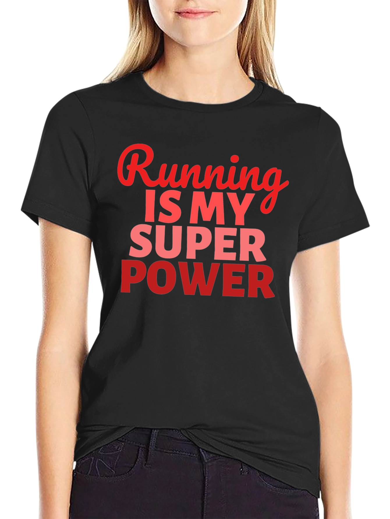Running Is My Super Power T-Shirt