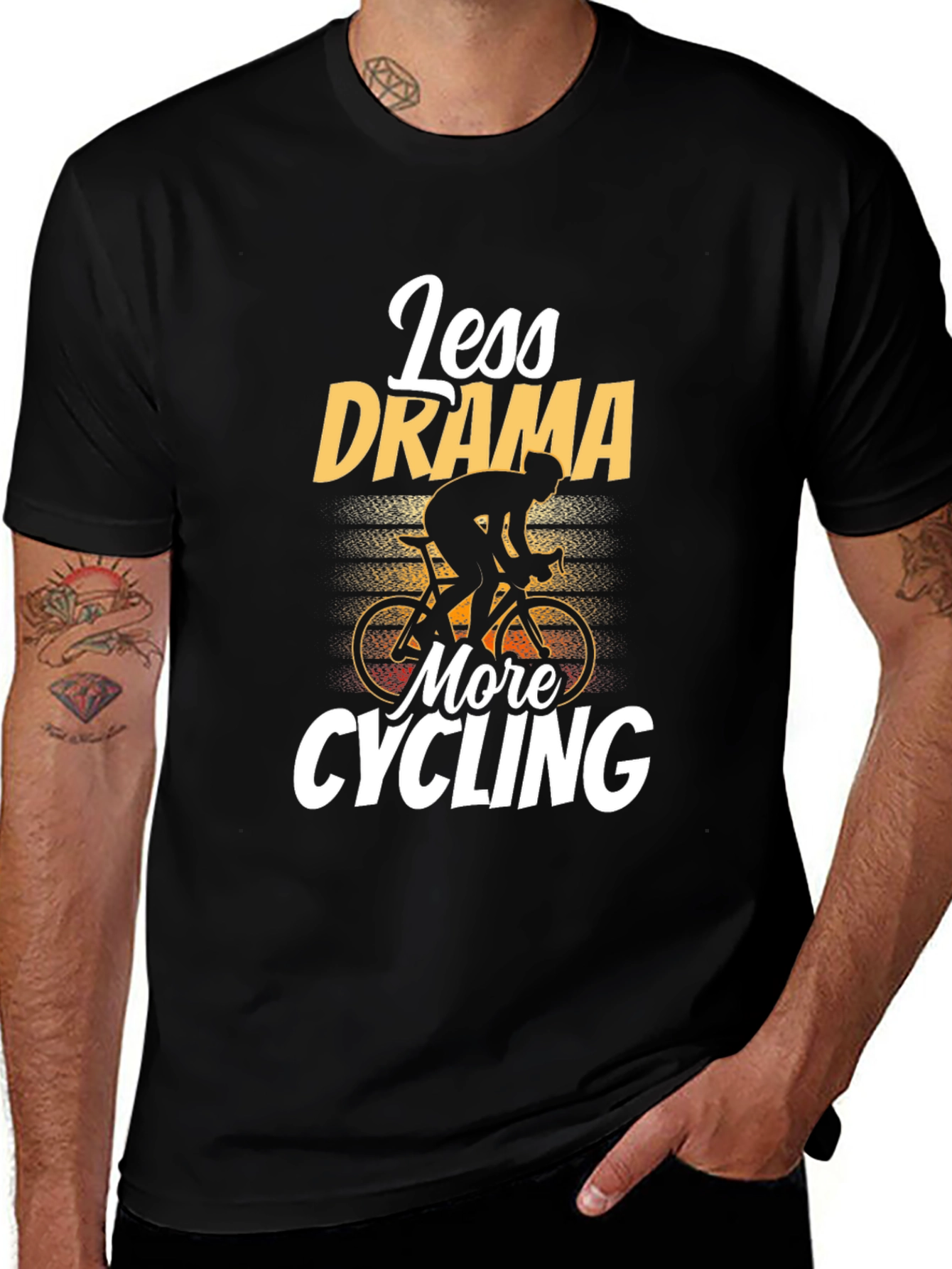 Less Drama More Cycling T-Shirt