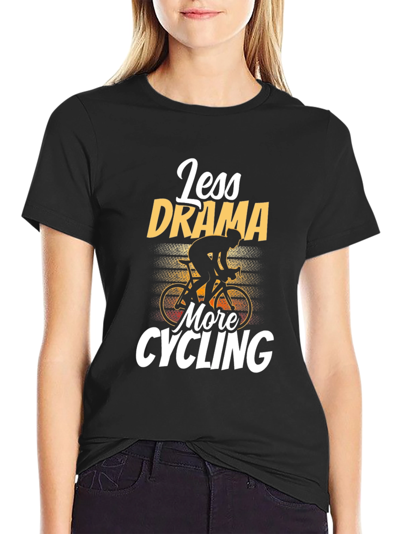 Less Drama More Cycling T-Shirt