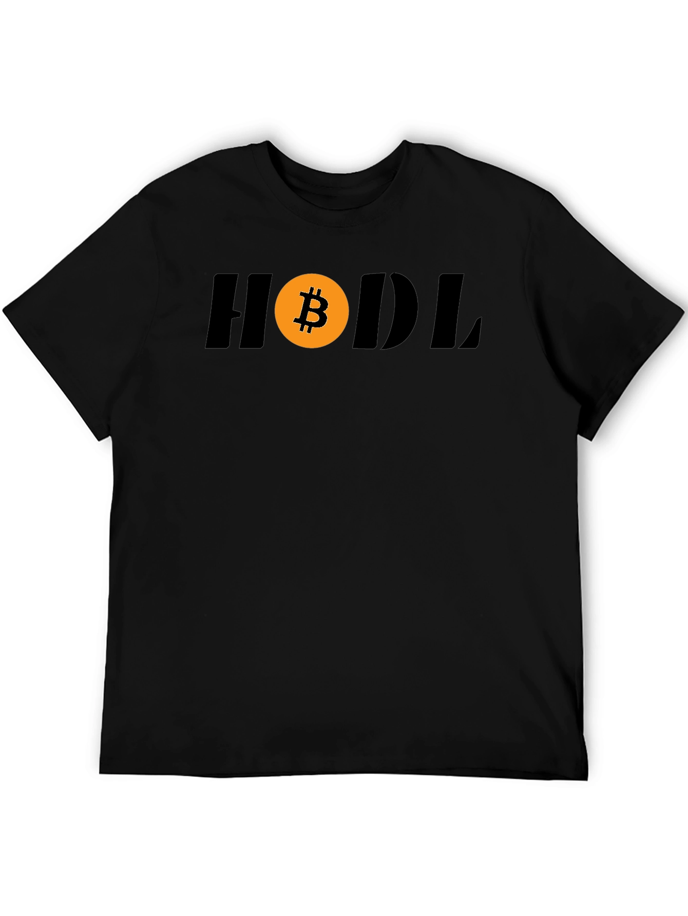 Bitcoin HODL Crypto T-Shirt - Black