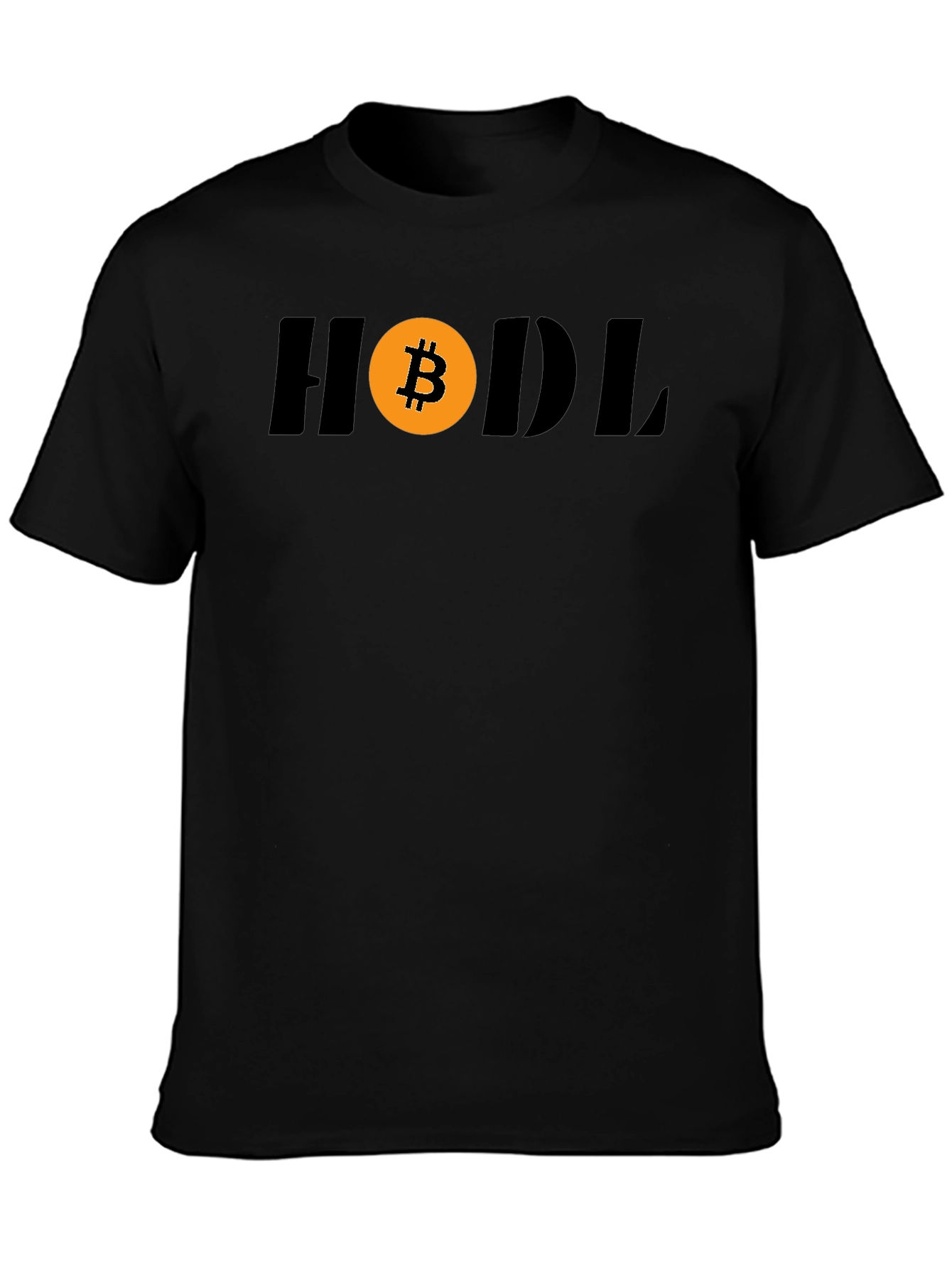 Bitcoin HODL Crypto T-Shirt - Black