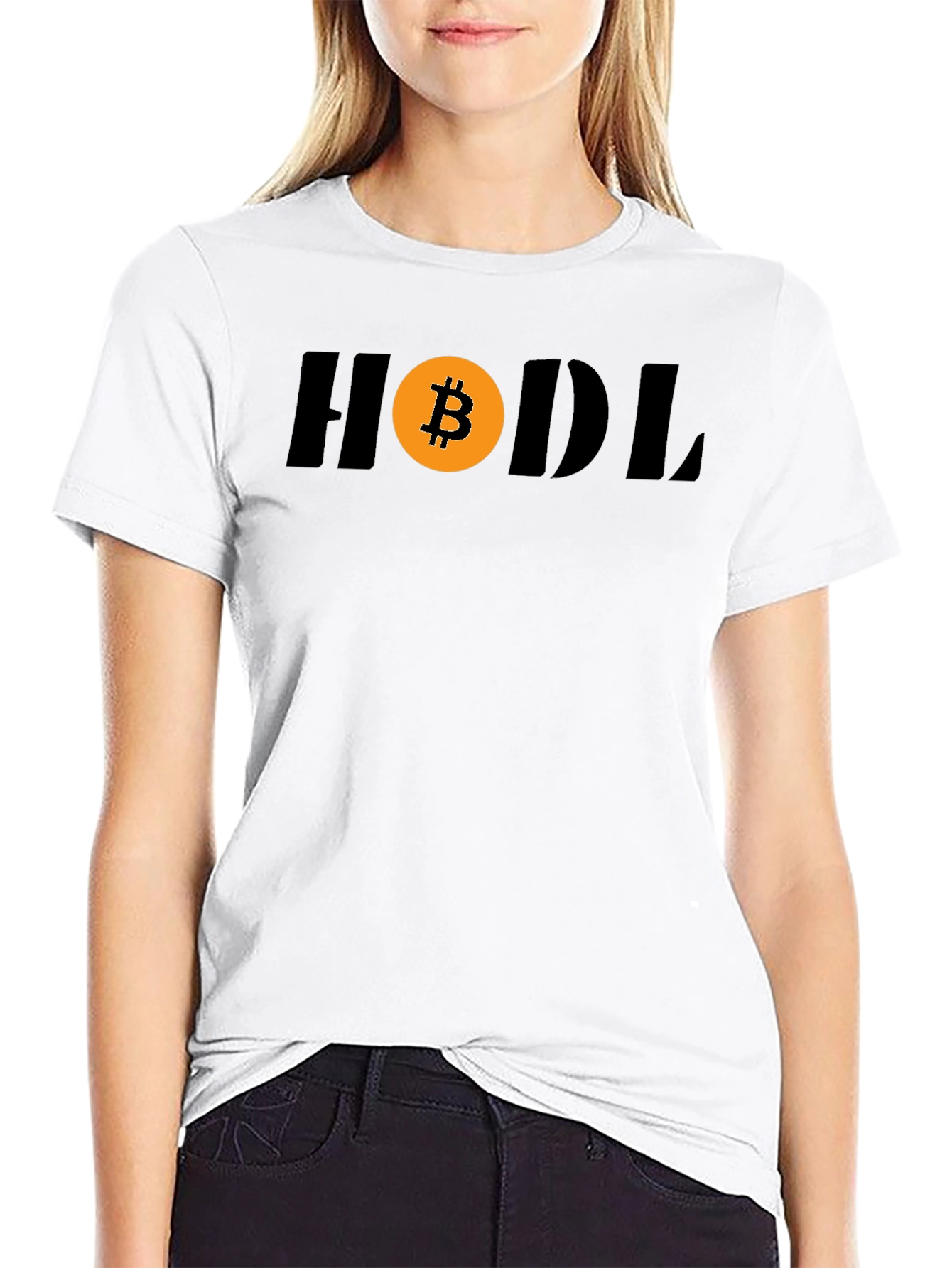 Bitcoin HODL Crypto T-Shirt - Black
