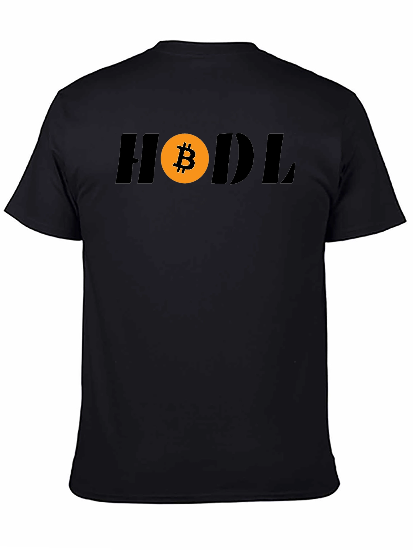 Bitcoin HODL Crypto T-Shirt - Black