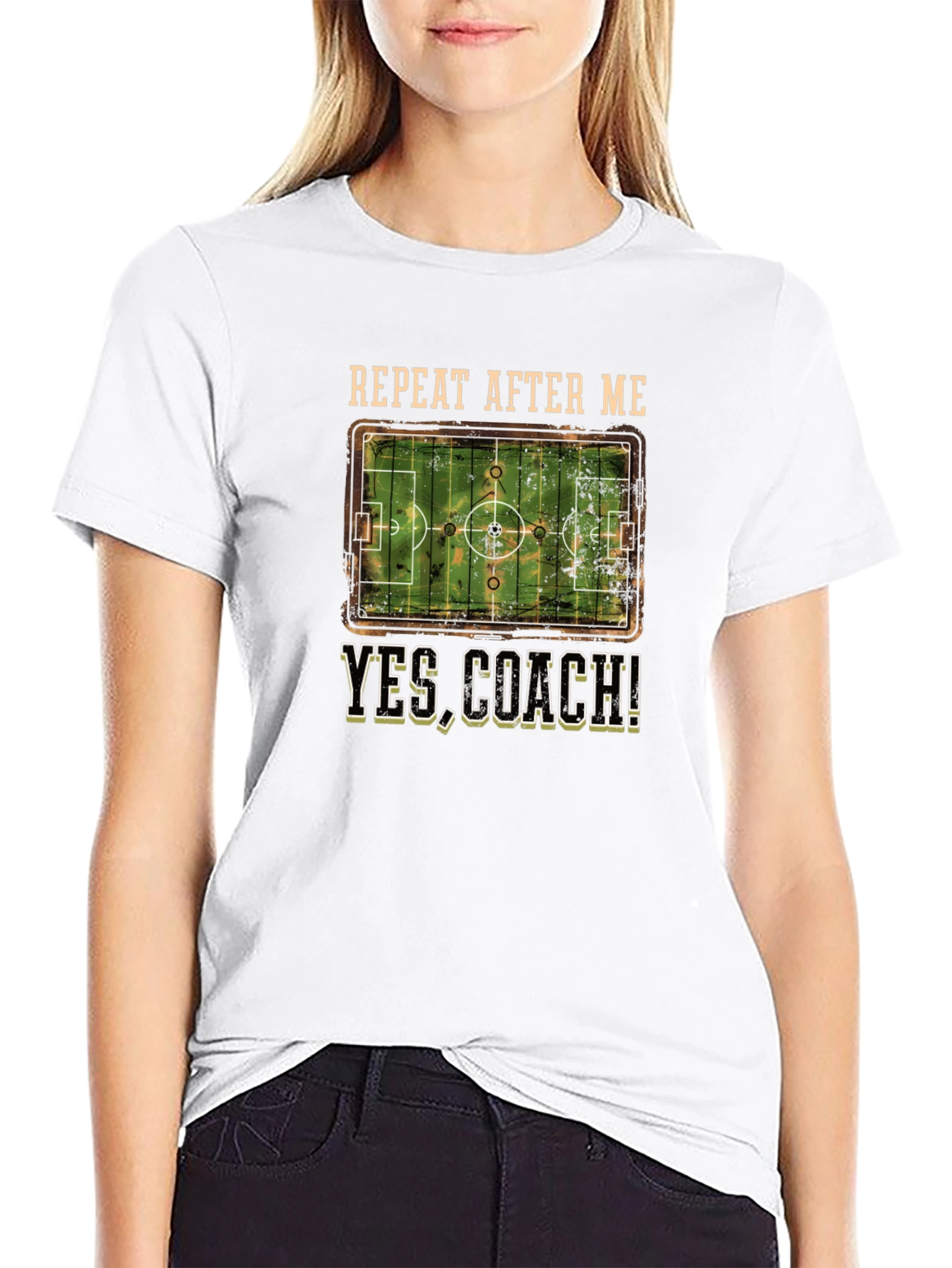 Soccer Coach Repeat After Me T-Shirt
