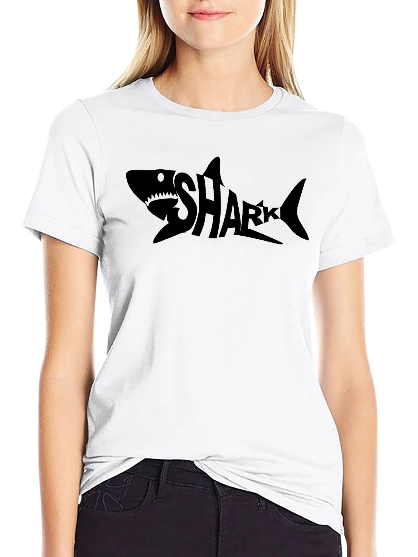 Shark Graphic Tee - Unique Design T-Shirt