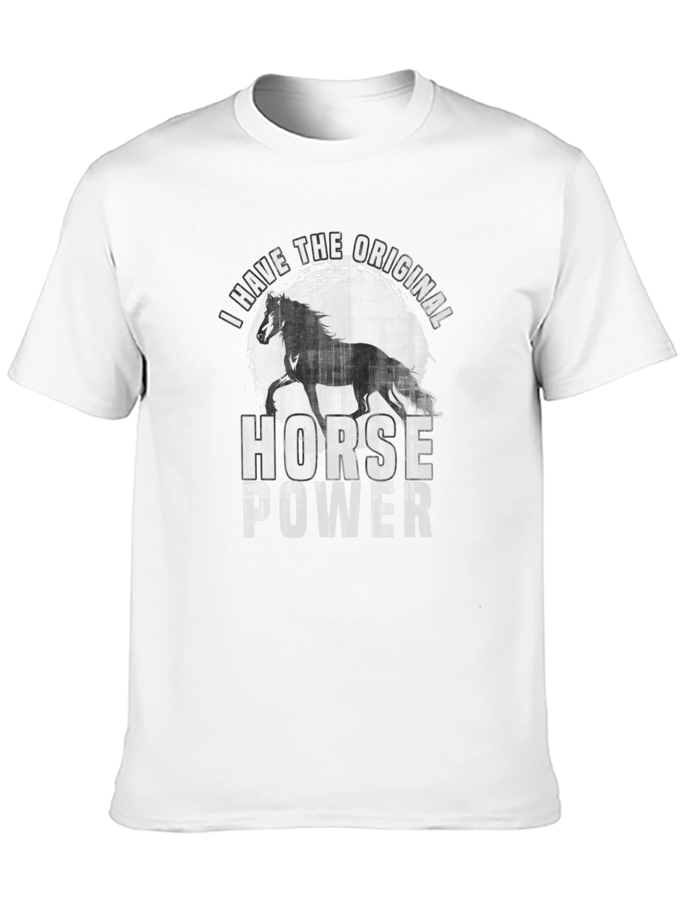 Original Horsepower Graphic Tee - Black
