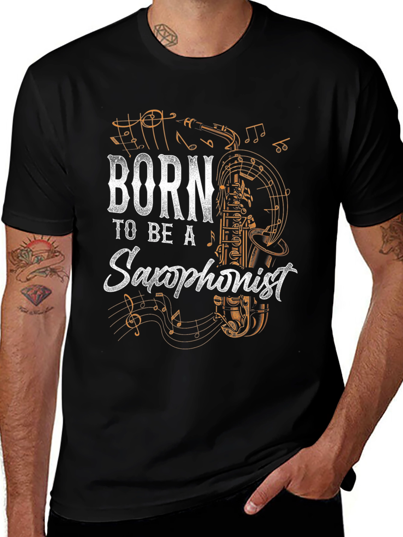 Born to Be a Saxophonist T-Shirt