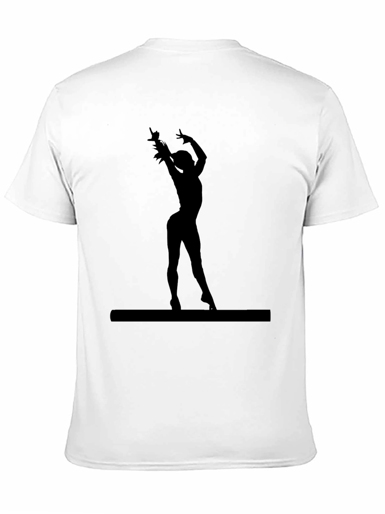 Silhouette Dancer Black T-Shirt
