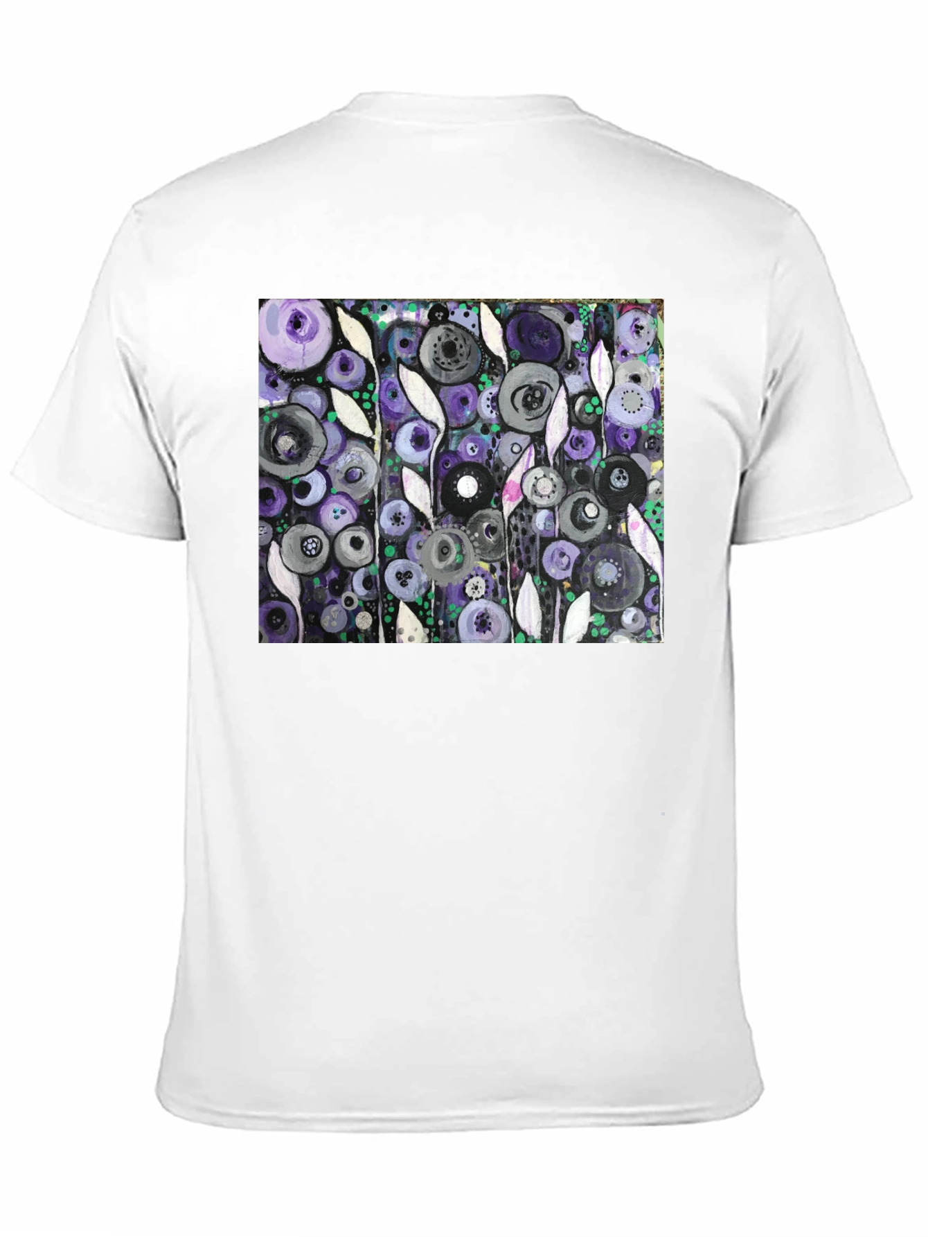 Abstract Floral T-Shirt