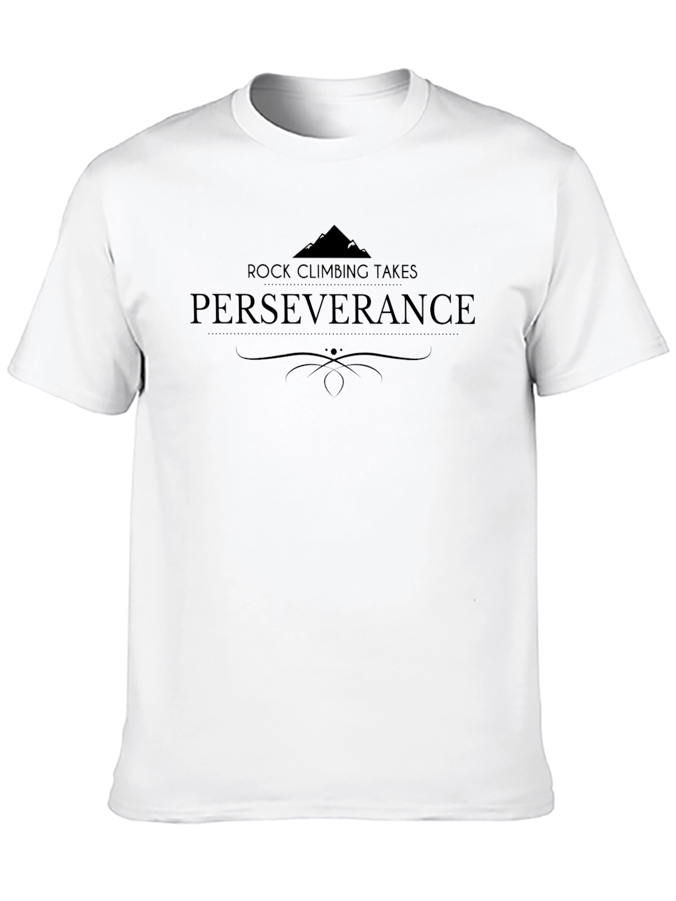 Perseverance Rock Climbing T-Shirt - Mountain Tee