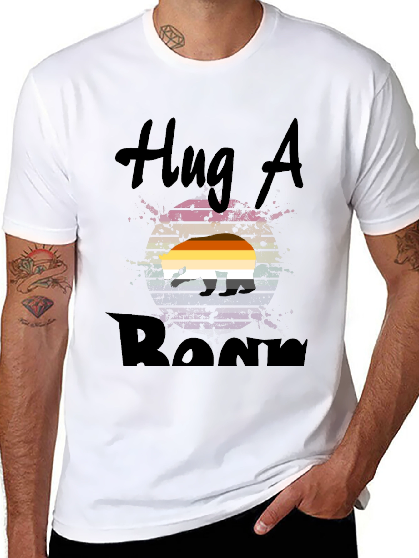 Hug A Bear Pride T-Shirt