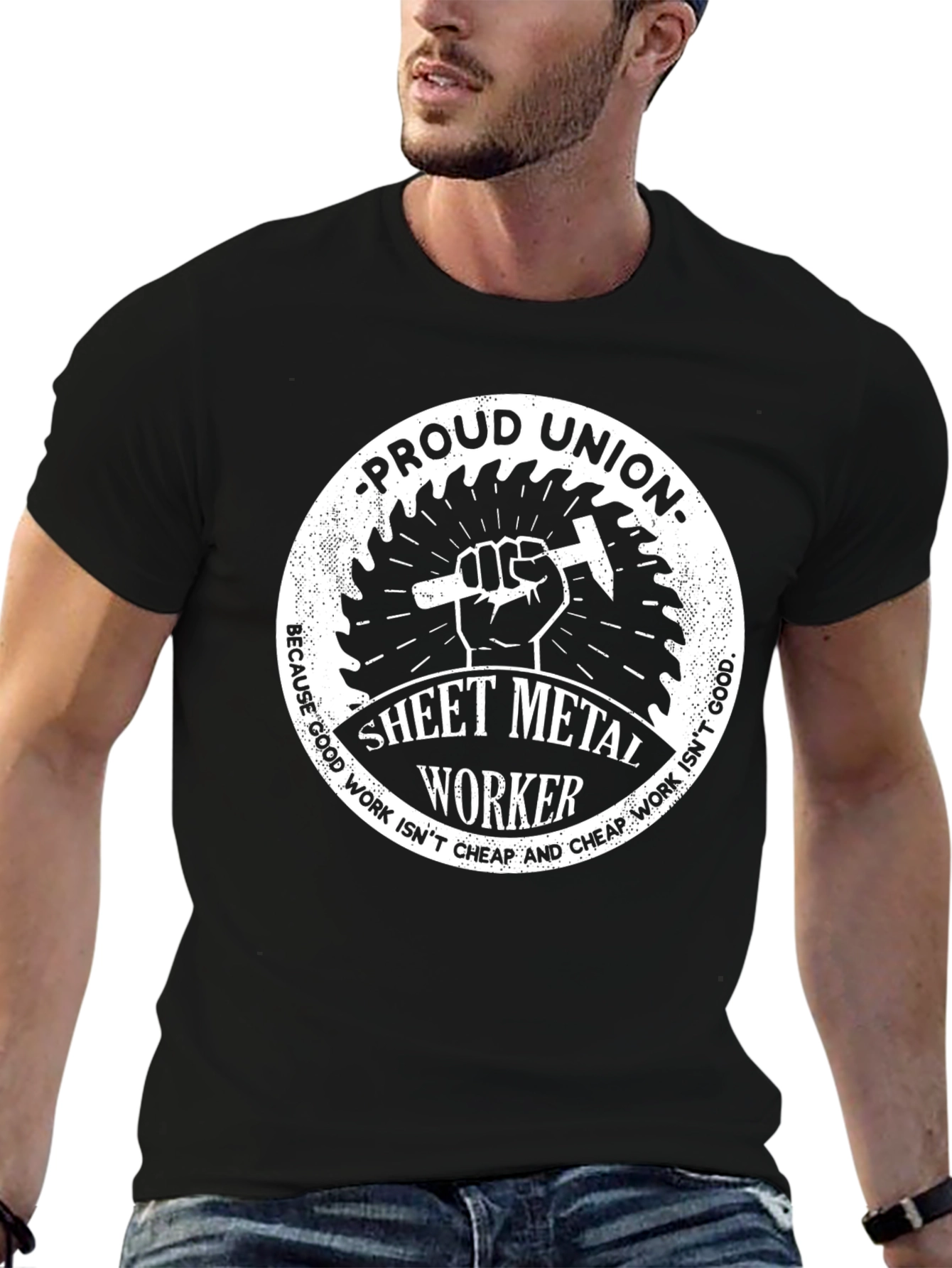 Proud Union Sheet Metal Worker Tee