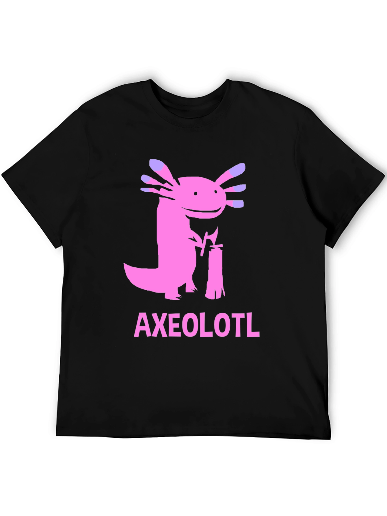 Axolotl Lumberjack T-Shirt - Funny Graphic Tee