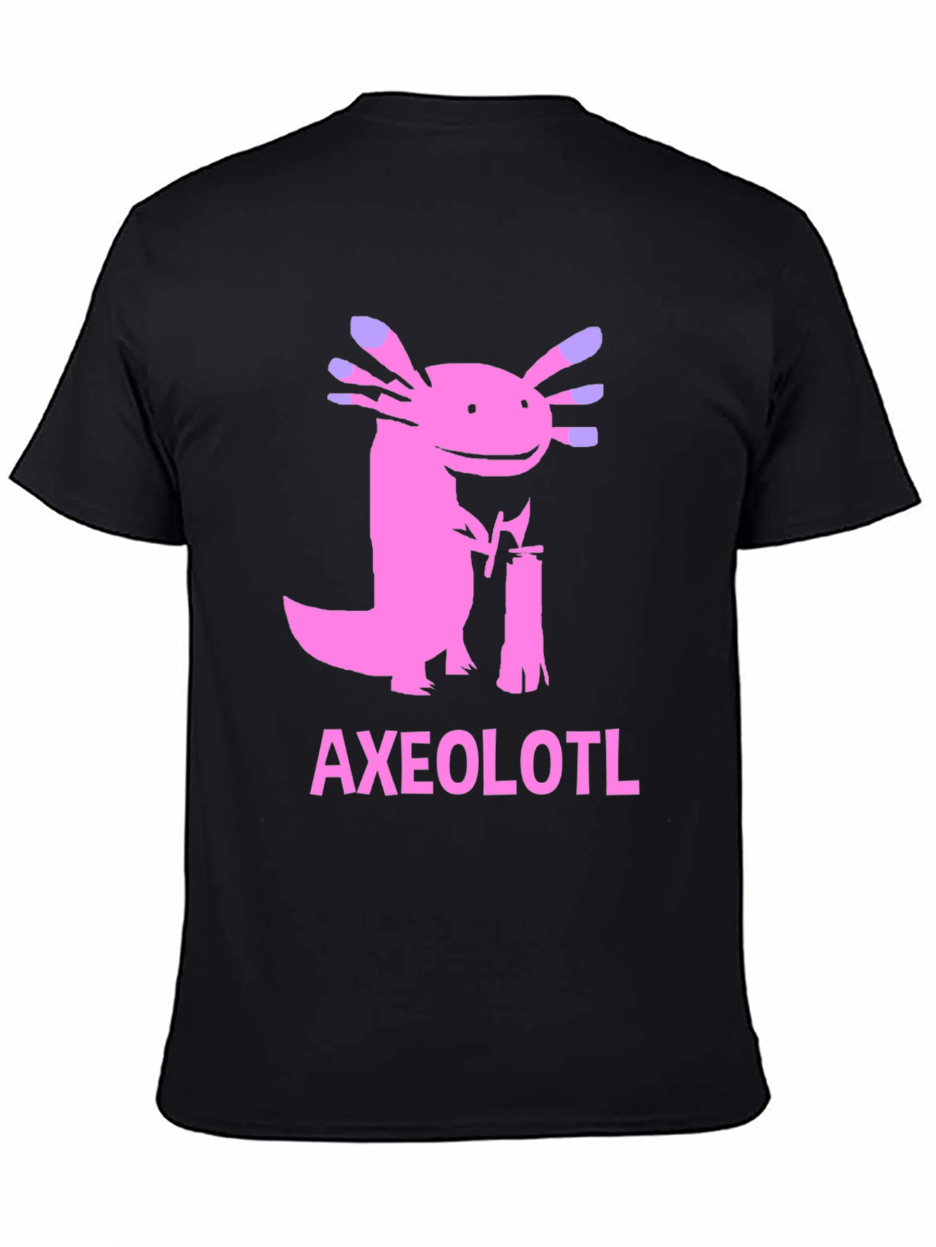 Axolotl Lumberjack T-Shirt - Funny Graphic Tee
