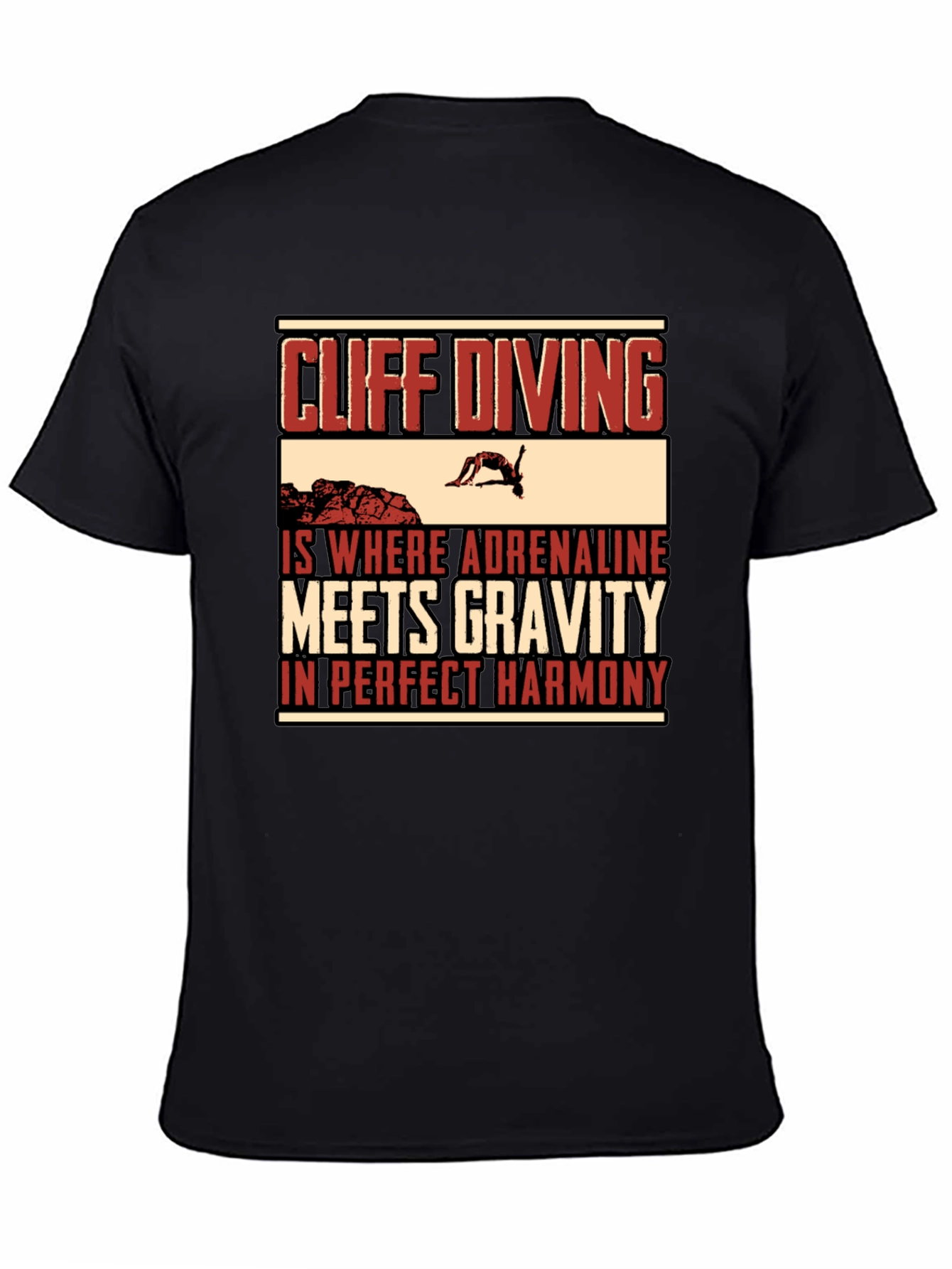 Cliff Diving Adrenaline T-Shirt