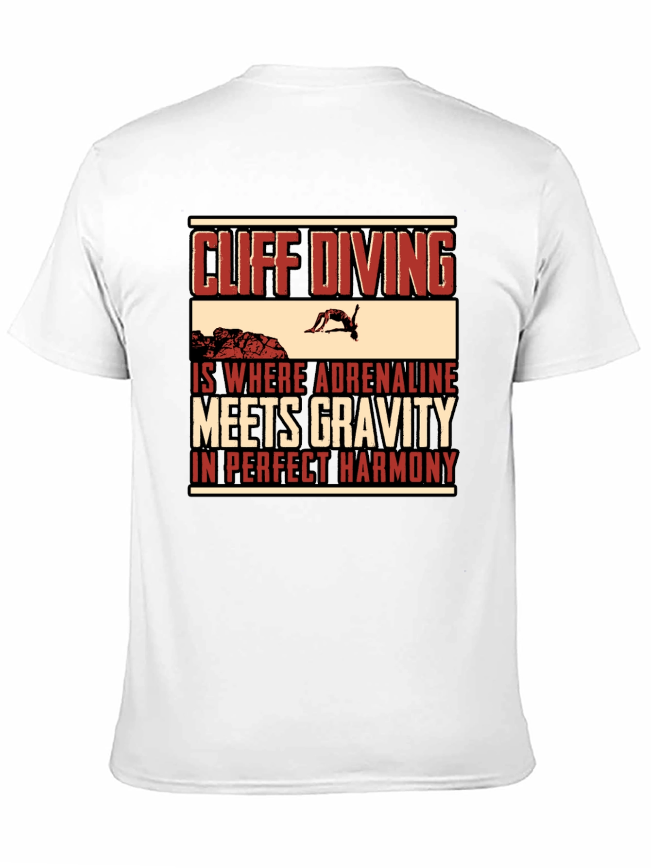 Cliff Diving Adrenaline T-Shirt