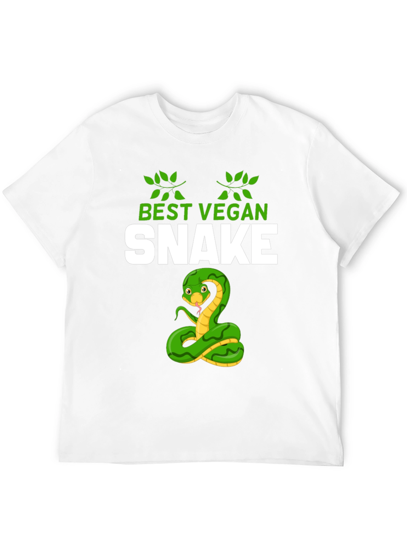 Best Vegan Snake Graphic T-Shirt