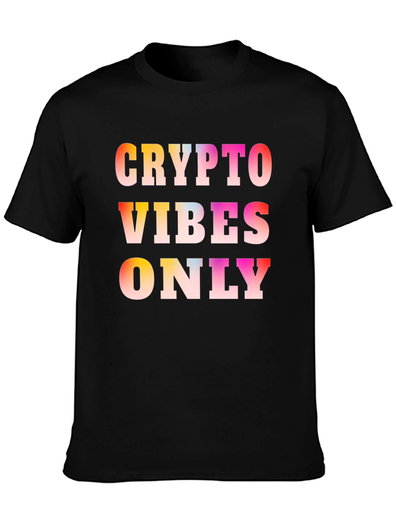 Crypto Vibes Only Graphic T-Shirt