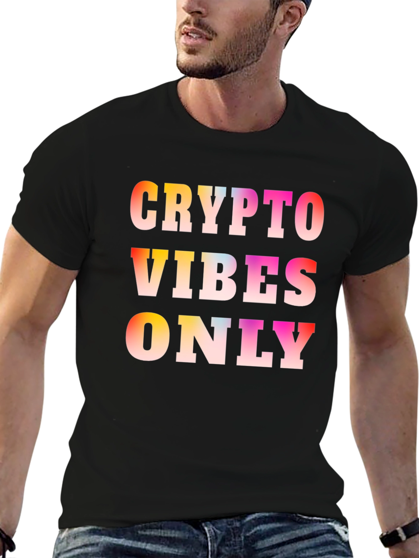Crypto Vibes Only Graphic T-Shirt