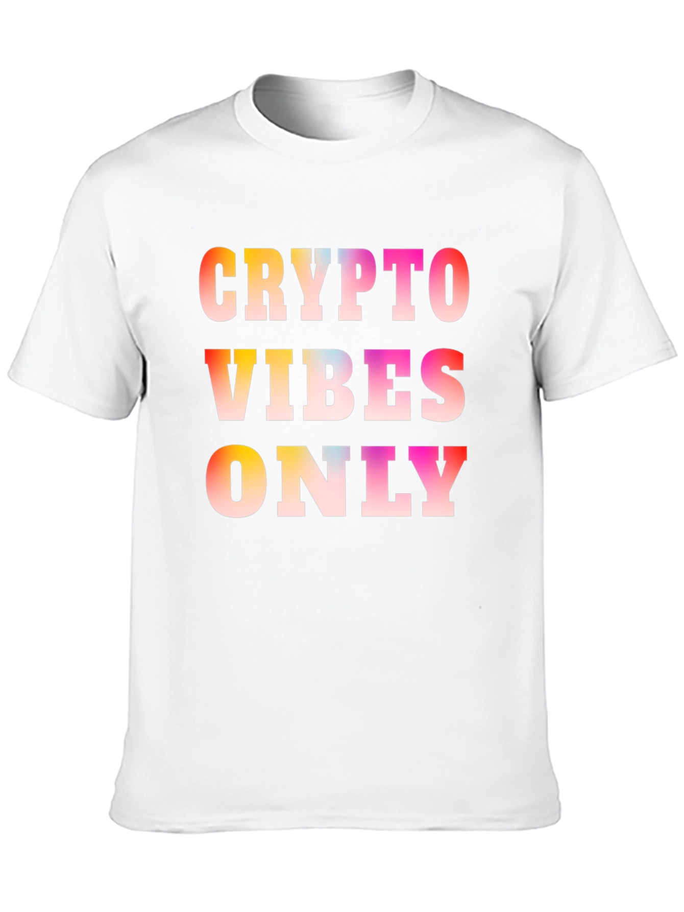 Crypto Vibes Only Graphic T-Shirt
