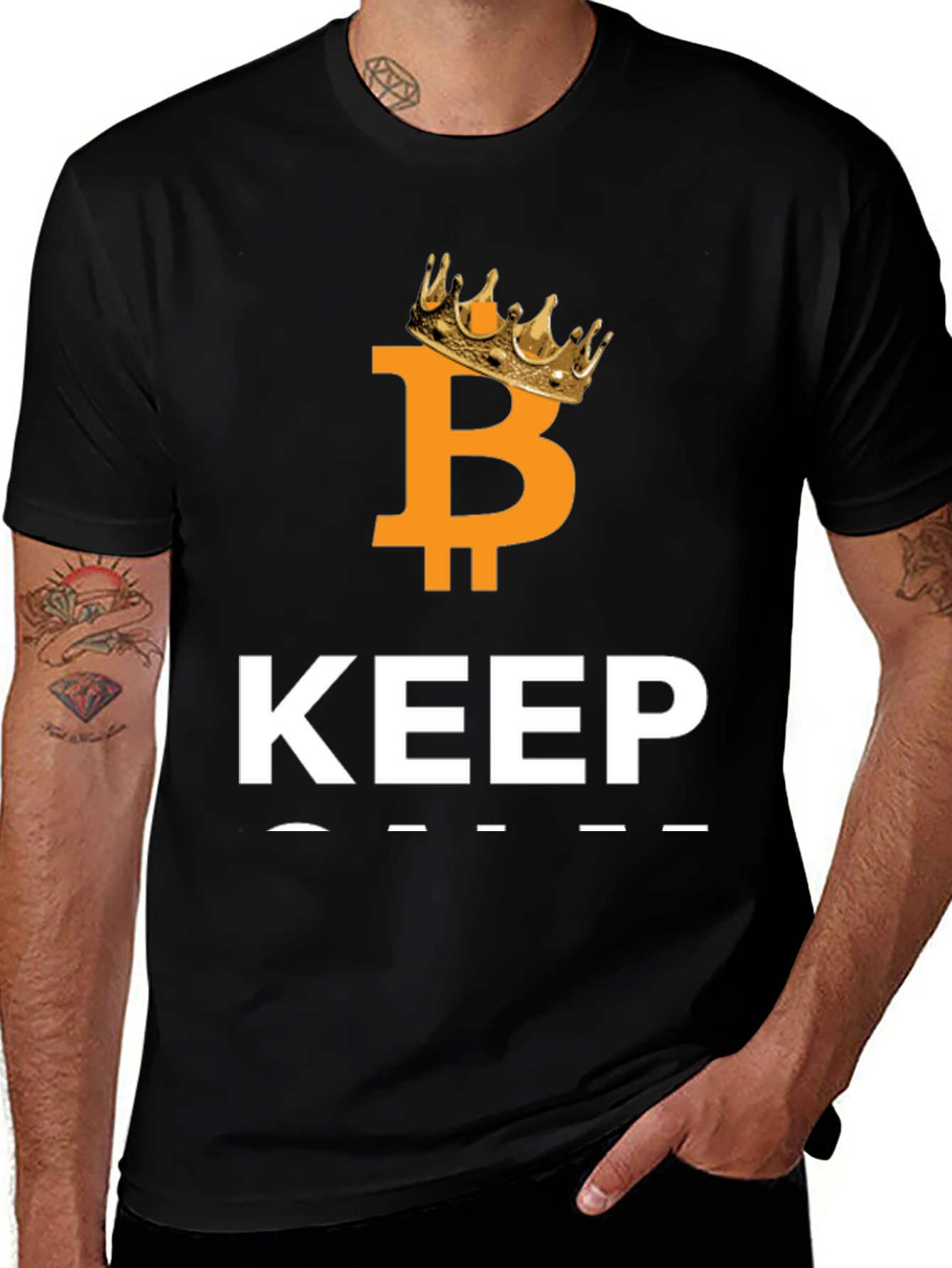 Bitcoin King T-Shirt - Crypto HODL