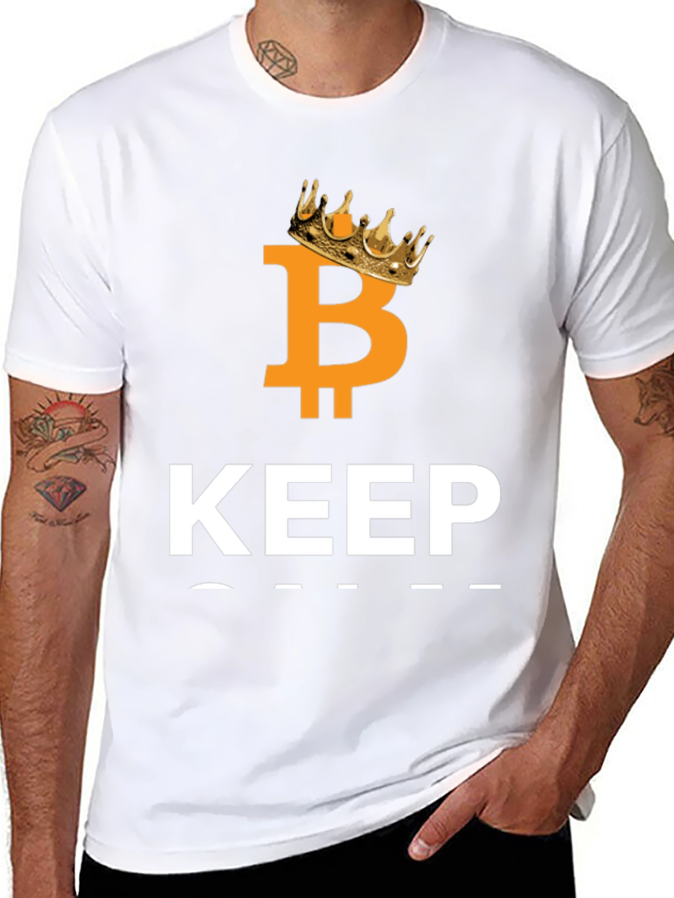 Bitcoin King T-Shirt - Crypto HODL