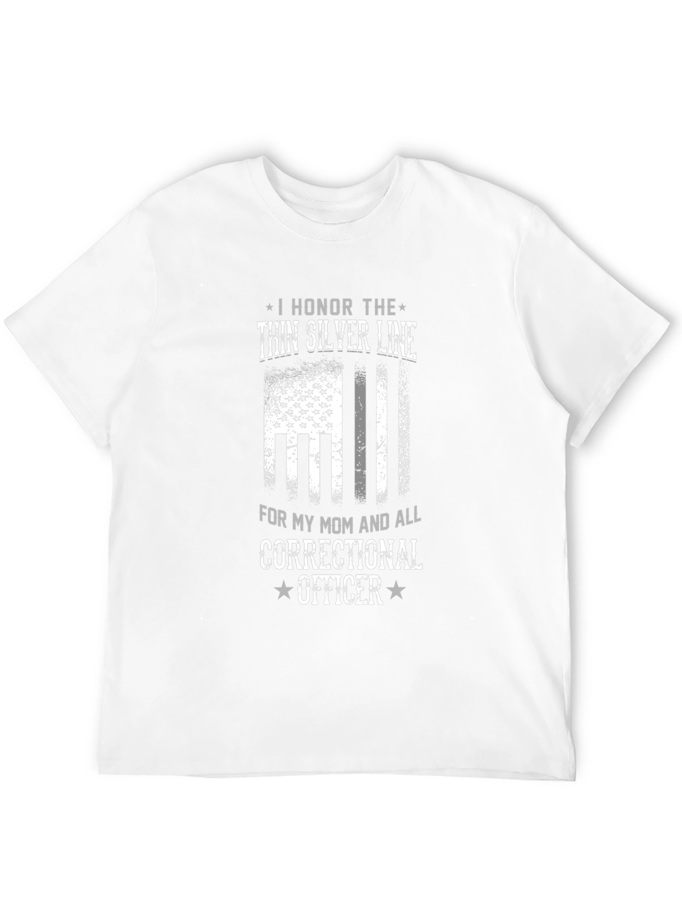 Correctional Officer Mom Tribute T-Shirt