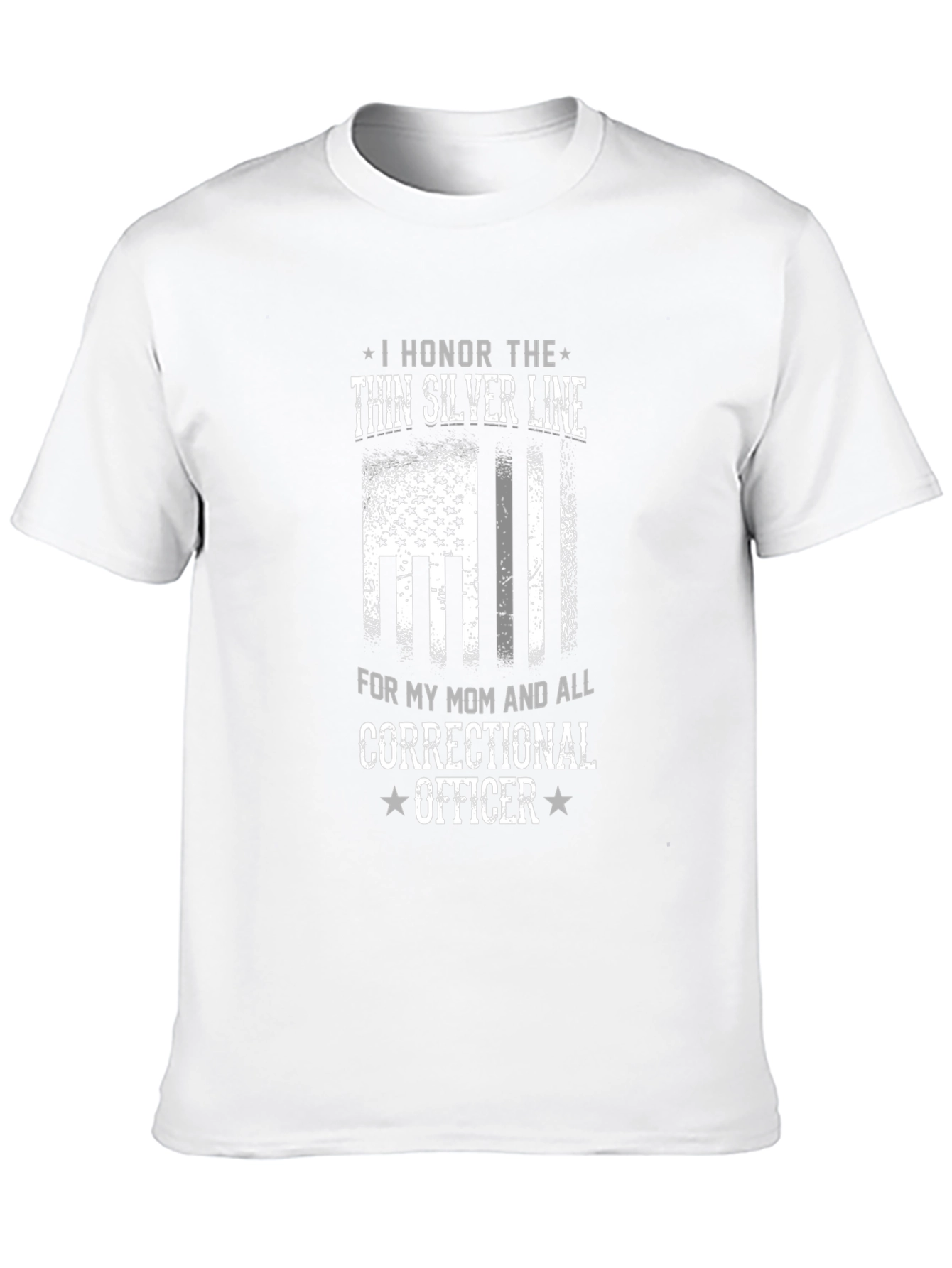 Correctional Officer Mom Tribute T-Shirt