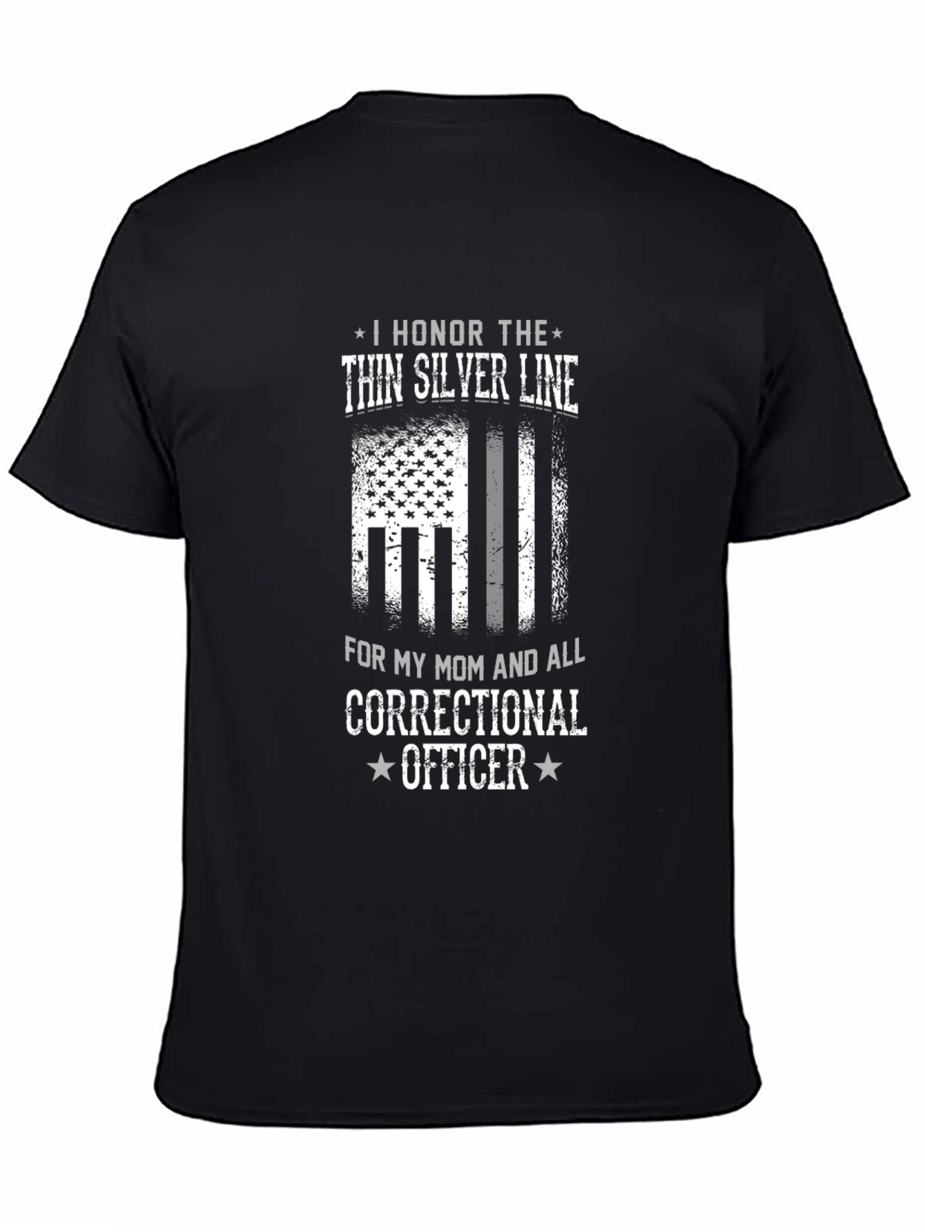 Correctional Officer Mom Tribute T-Shirt