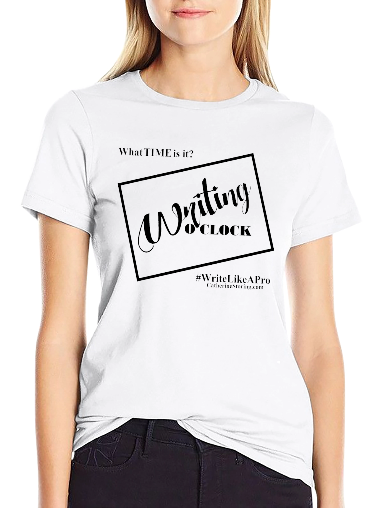 Writing OClock T-Shirt - Writers Tee