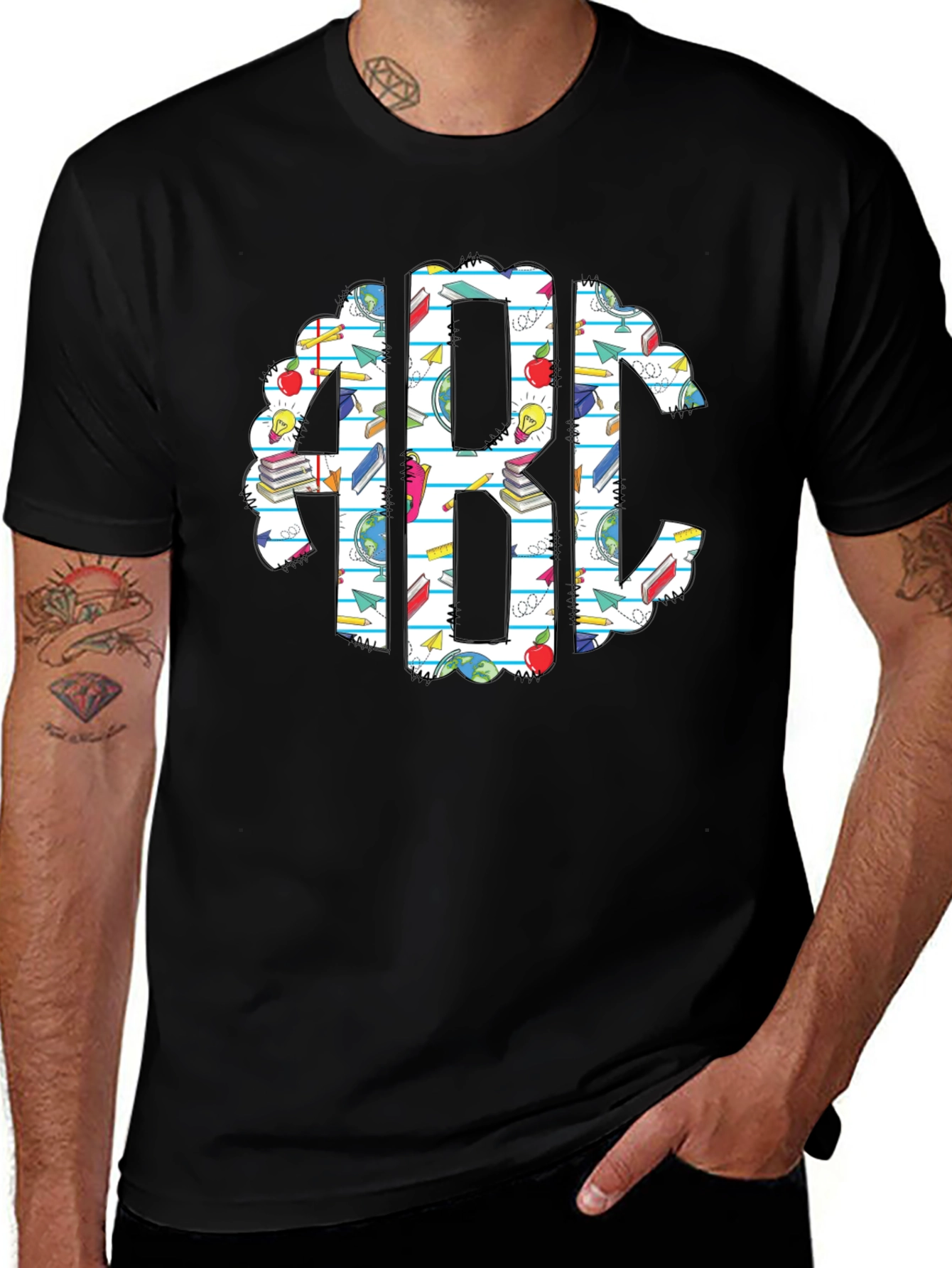 ABC Initial Teacher T-Shirt