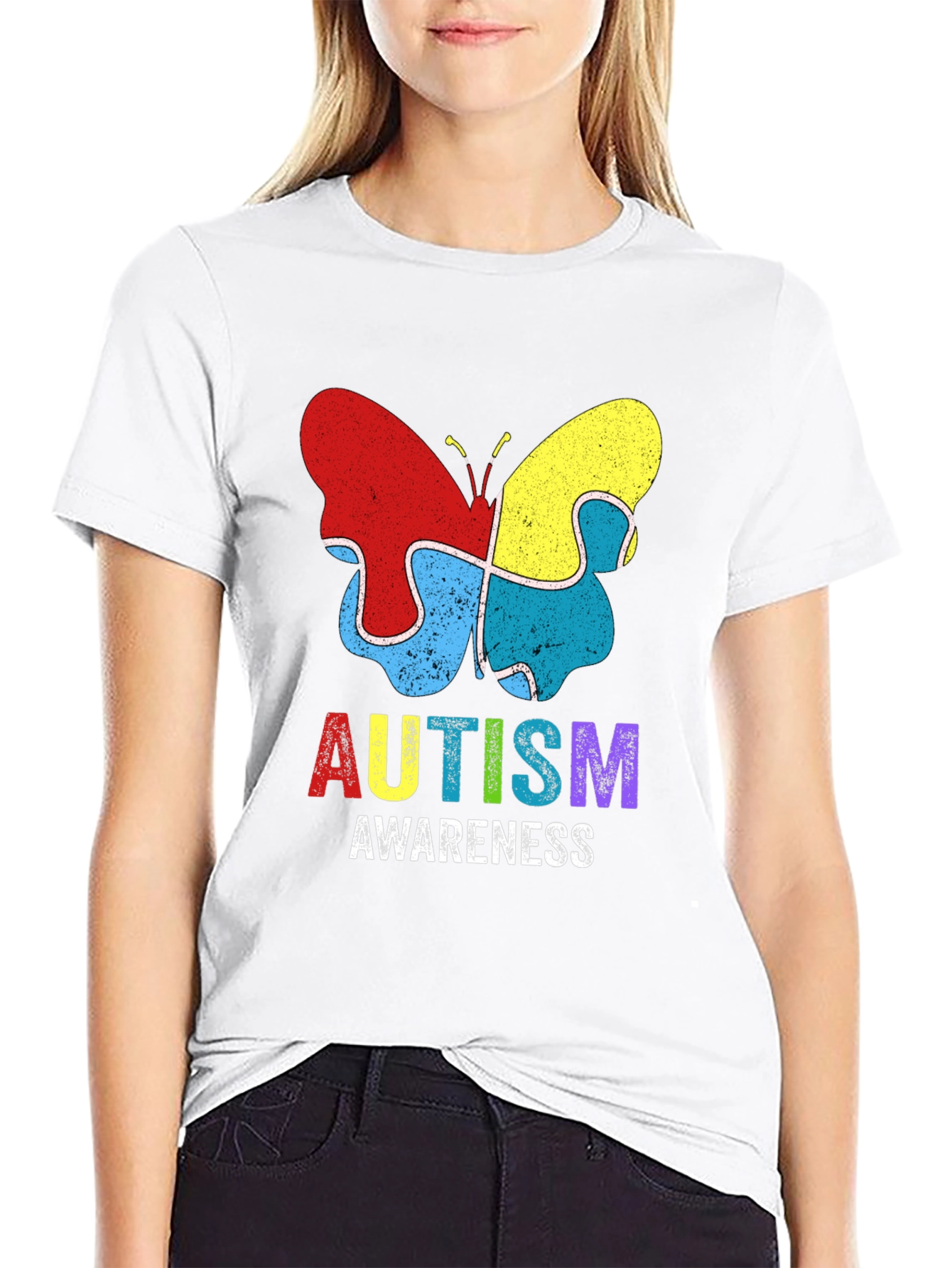 Autism Awareness Butterfly T-Shirt