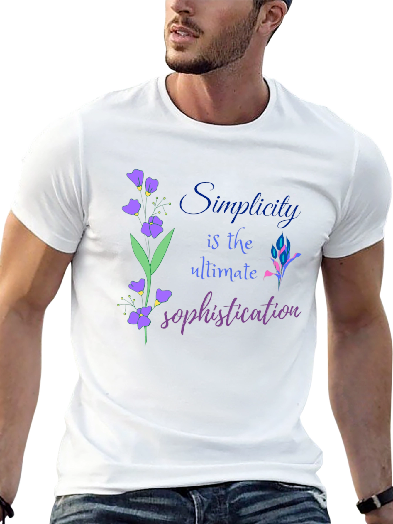 Simplicity is Sophistication Graphic Tee