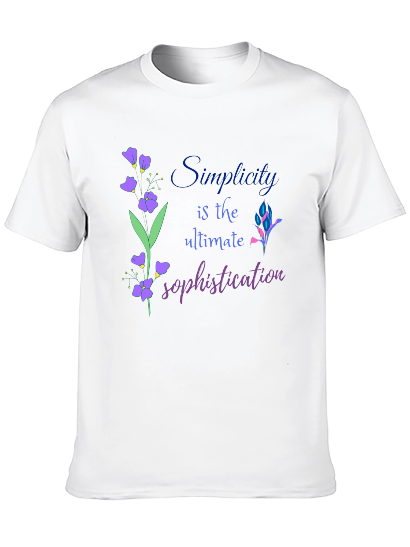 Simplicity is Sophistication Graphic Tee