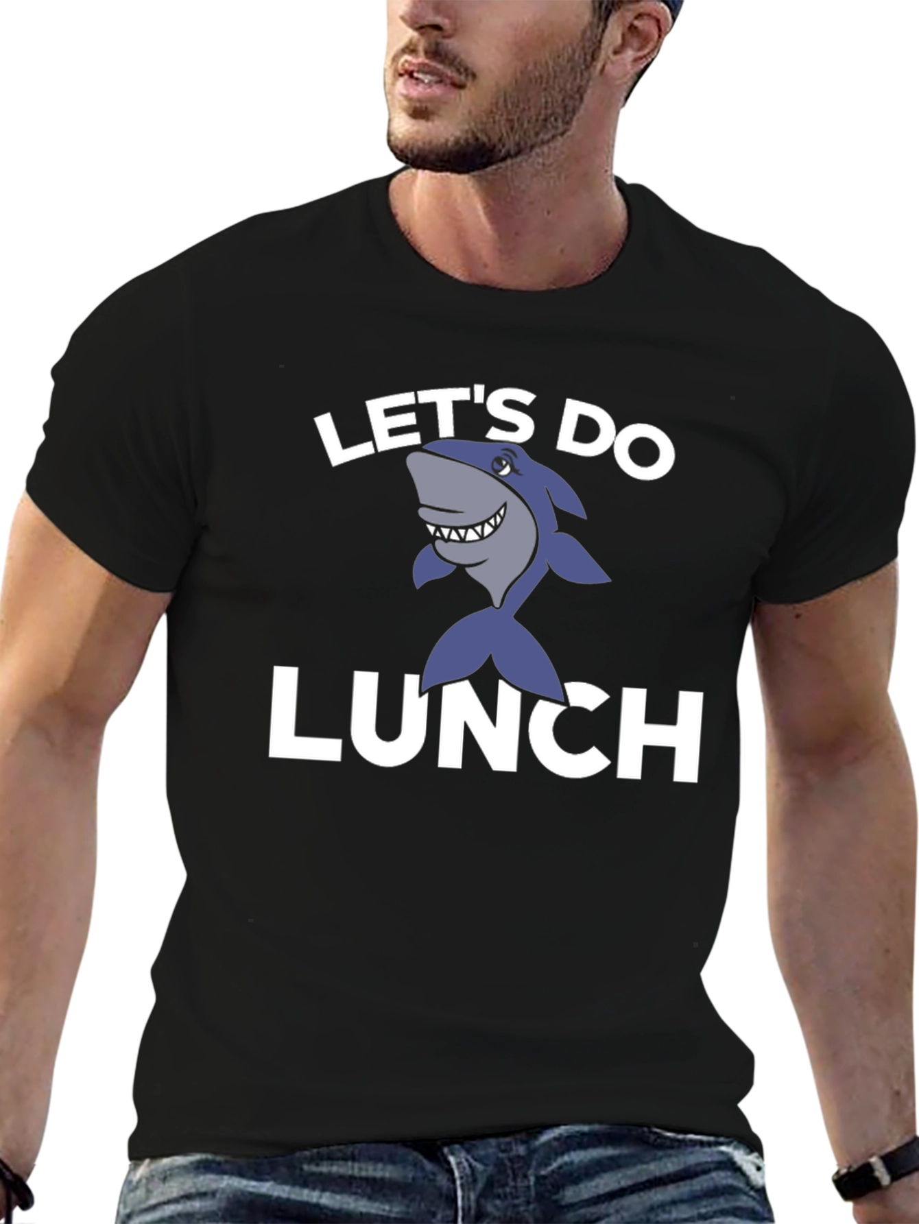 Lets Do Lunch Shark T-Shirt
