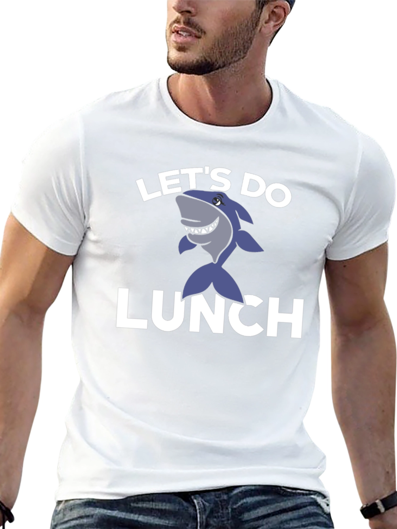 Lets Do Lunch Shark T-Shirt