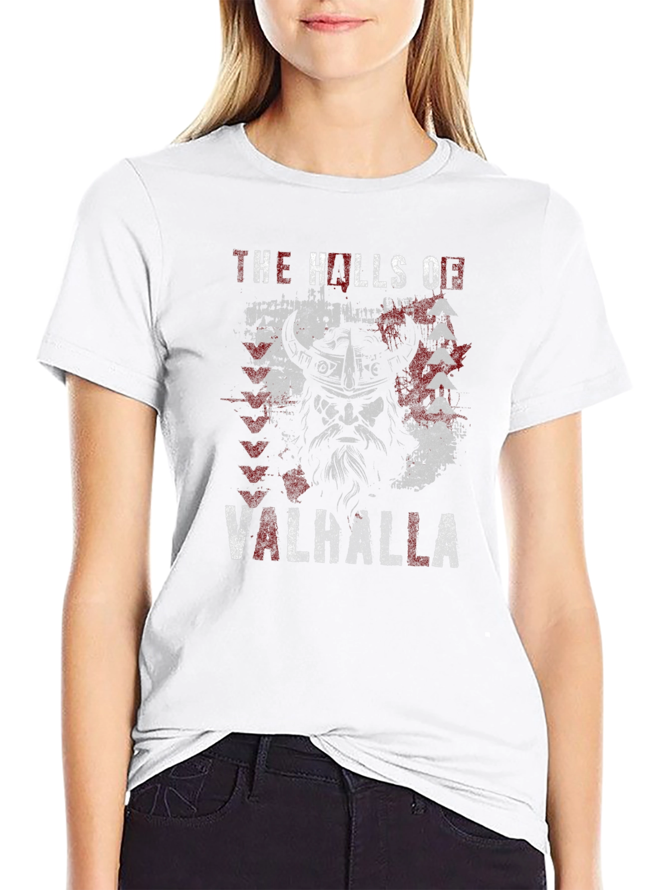 The Hills of Valhalla Viking T-Shirt