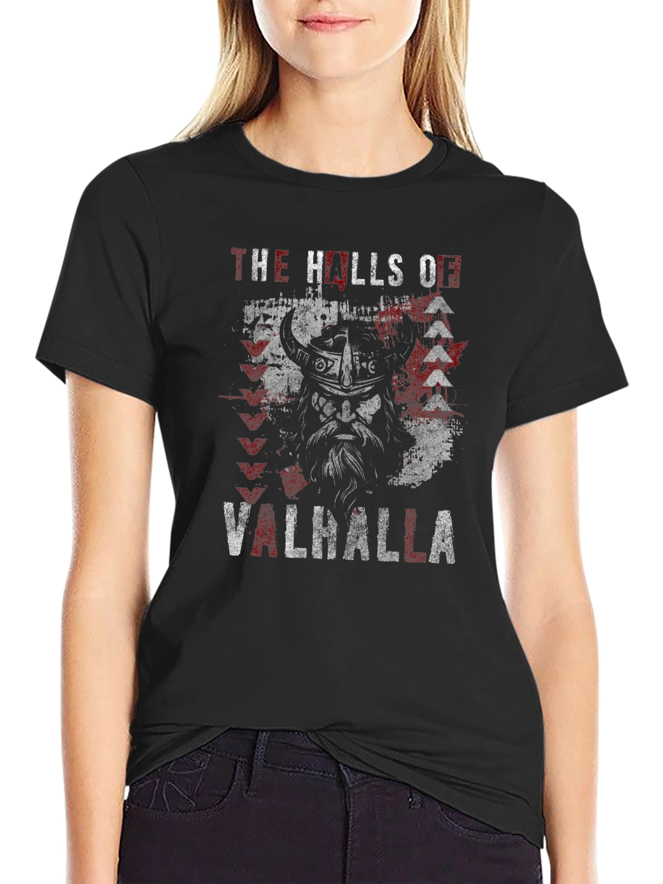 The Hills of Valhalla Viking T-Shirt