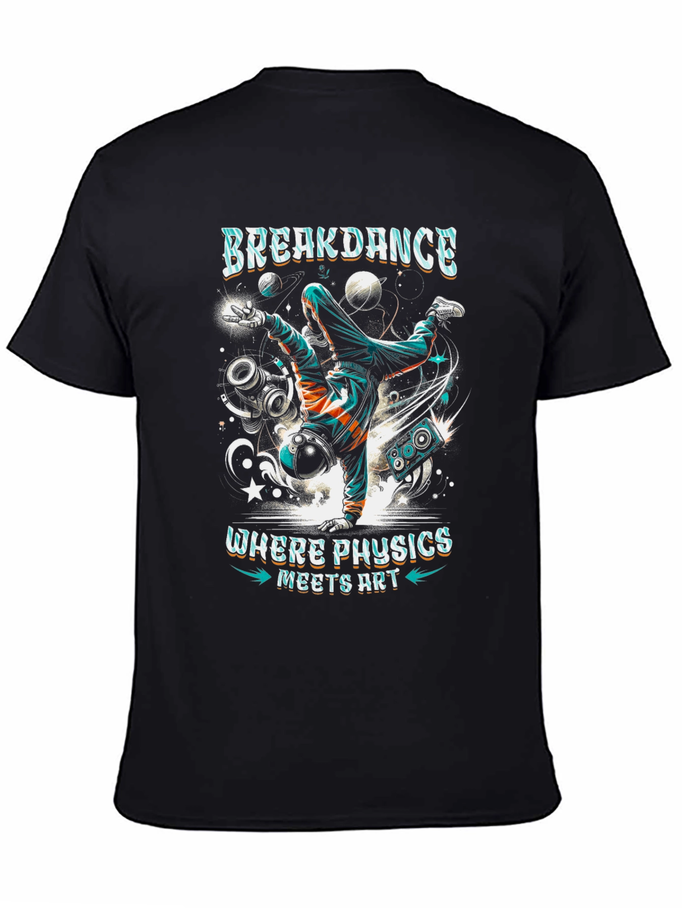 Breakdance Physics Meets Art T-Shirt
